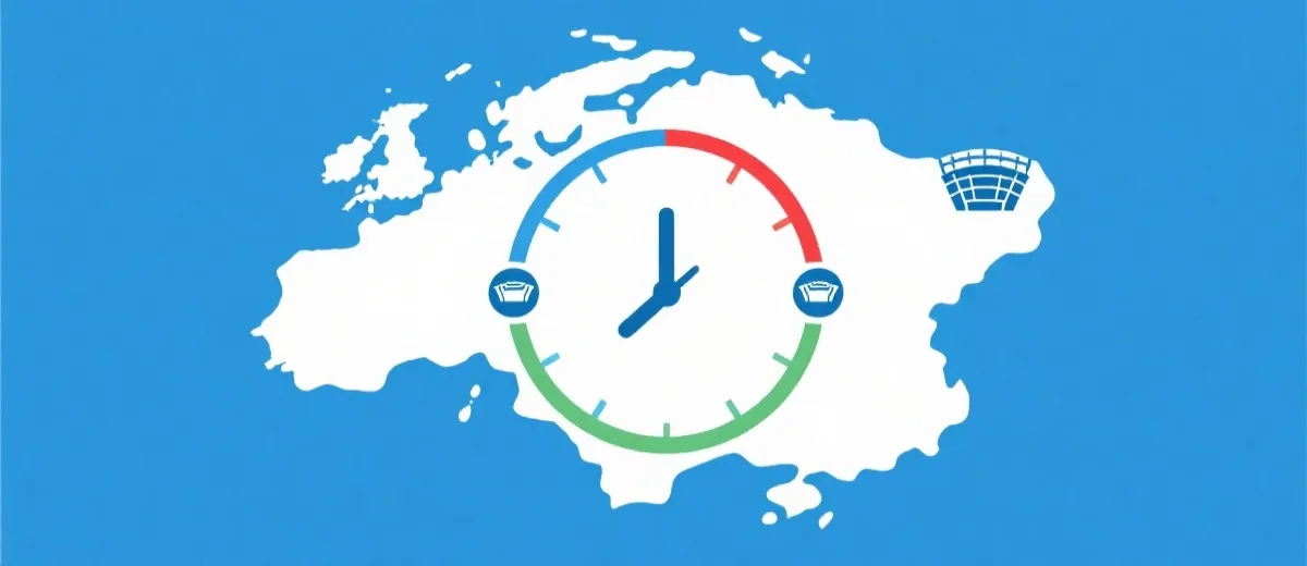 城市与时区示意图